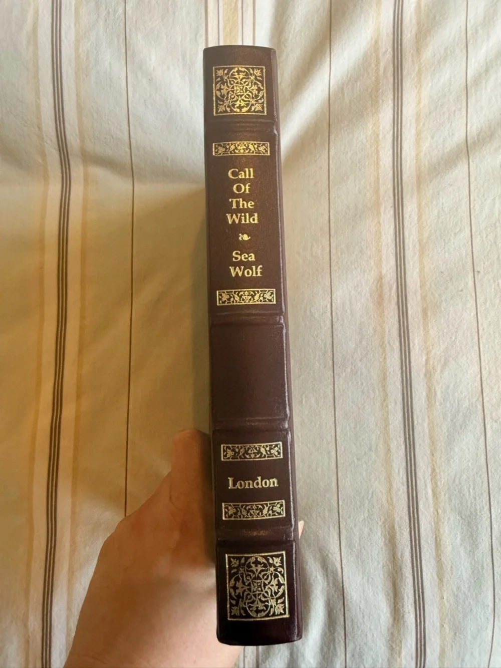 Jack London: Call of the Wild & The Sea-Wolf - Collector's Edition Leather Bound